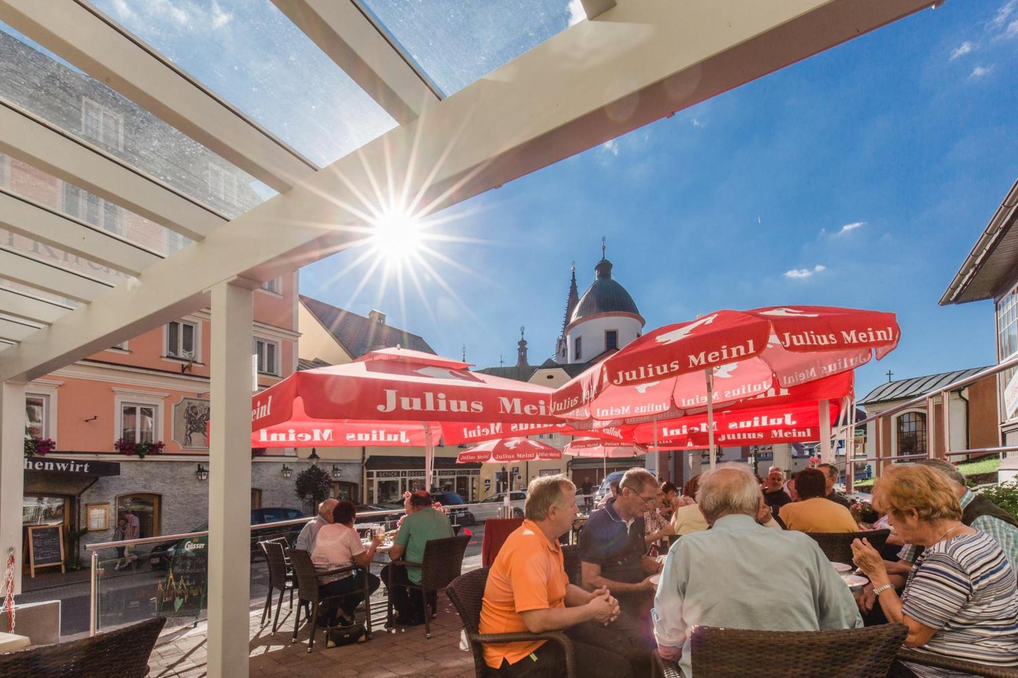 Hotel Himmelreich Мариацелль Экстерьер фото